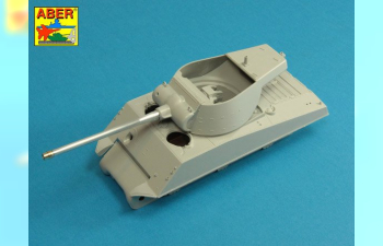 U.S 90 mm M3 barrel with thread protector for tank destroyer M36B1