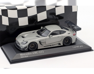 MERCEDES-BENZ AMG GT3 plain body version 2017, silver matt