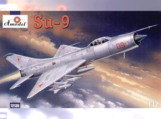 Сборная модель Советский истребитель-перехватчик Су-9