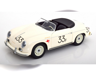 PORSCHE 356 A Speedster No 33, James Dean (1955), white