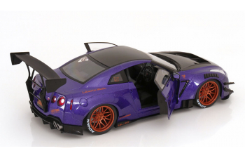 NISSAN Skyline GT-R (R35) LBWK Bodykit Type 2, purple-metallic