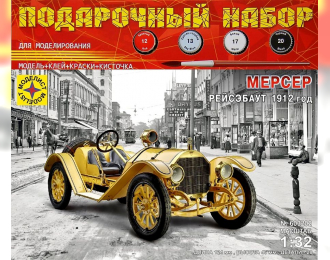 Сборная модель Мерсер Рейсэбаут 1912г (подарочный набор)