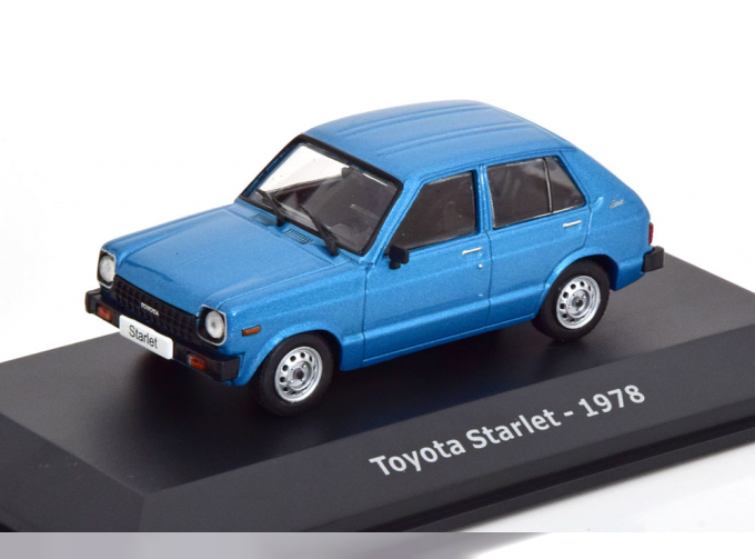 TOYOTA Starlet (1978), blue metallic