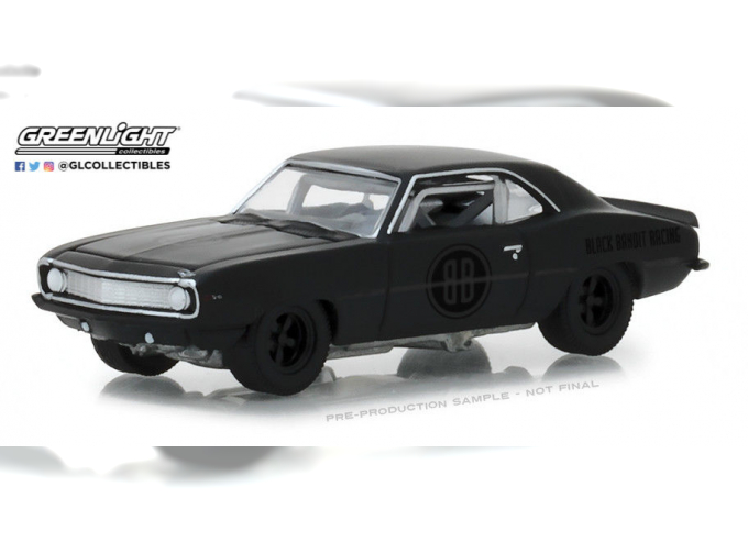 CHEVROLET Camaro Z28 "Black Bandit Trans Am Racing Team" 1969 Black