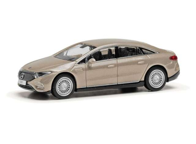 MERCEDES-BENZ EQS, beige-gold metallic