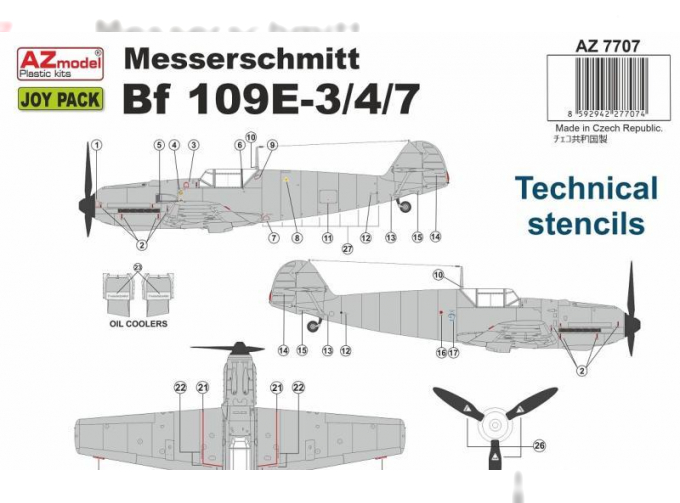 Декаль Bf 109E-3/4/7 JOYPACK