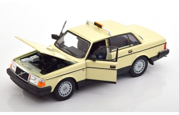 VOLVO 240 Gl German Taxi 1986, Cream