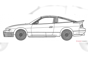 Сборная модель Initial D Sileighty (Sato Mako Ver.)