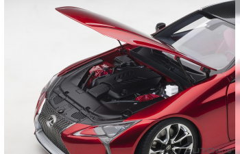 LEXUS LC500 Coupe (2016), red