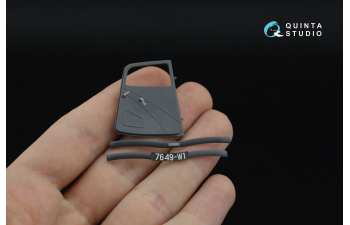 3D Декаль интерьера кабины Citroen 11CV (Tamiya) (с 3D- печатными деталями)