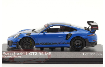 PORSCHE 911 (991 II) GT2 RS MR (2018), blue