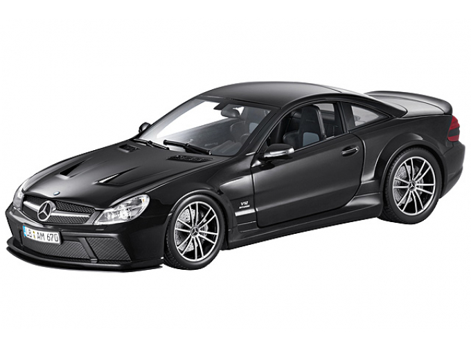 MERCEDES-BENZ SL 65 AMG Black Series R230 (2008), black obsidian