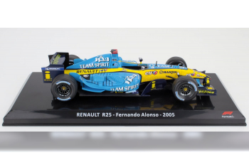 RENAULT R25 #5 "Mild Seven Renault F1 Team" Fernando Alonso Чемпион мира 2005, Grandes Formula