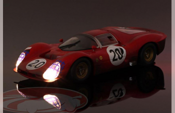 FERRARI 330 P3 Coupe №20 24h Le Mans (Dirty & Lights Version), Scarfiotti/Parkes (1966)