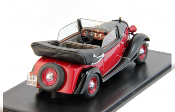 WANDERER W240 Convertible (1935), dark red / black