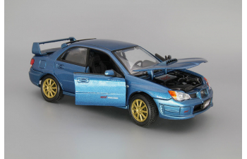 SUBARU Impreza WRX STI, blue