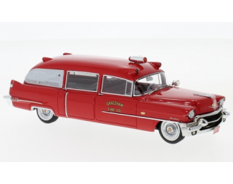 CADILLAC Miller Ambulance (скорая медицинская помощь) 1956 Red