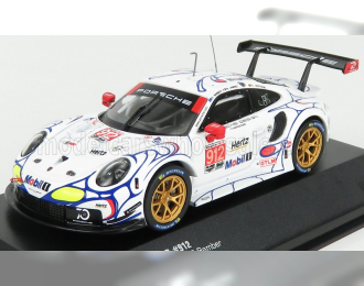 PORSCHE 911 991 Rsr Porsche Gt Team N912 2nd Gtlm-class Petit Le Mans Road Atlanta (2018) E.bamber - L.vanthoor - M.jaminet, White