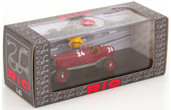 ALFA ROMEO P3 №24  Winner Monza, Nuvolari (1932)-с фигуркой победителя