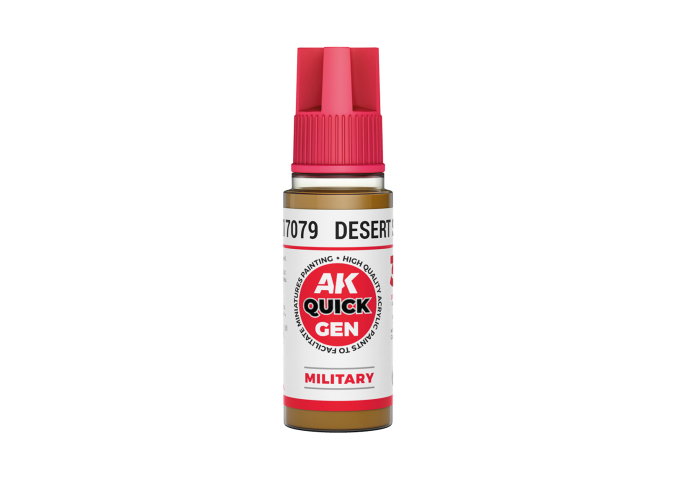 Краска акриловая QUICK GEN - Песок пустыни / DESERT SAND, 18мл