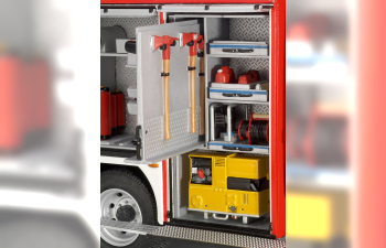 Сборная модель Пожарная машина Schlingmann HLF 20 VARUS 4x4
