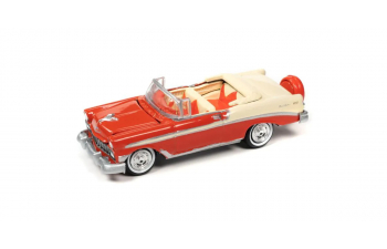 CHEVROLET Desoto Fireflite (1959), Spring Rose Body 1x / CHEVROLET Bel Air Convertible (1956), Matador Red/White 1x