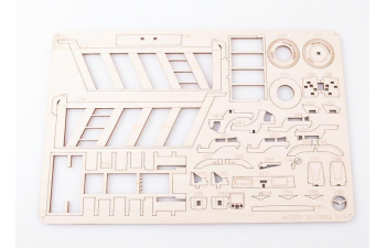 Сборная модель Камский грузовик 6520 самосвал (ранняя кабина)