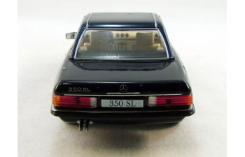 MERCEDES-BENZ 350 SL (1971), Mercedes-Benz Offizielle Modell-Sammlung 10, dark blue