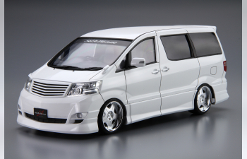 Сборная модель Toyota Alphard '05 Silk Blaze MNH / ANH10 / 15W