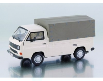 VOLKSWAGEN Transporter T3b pick-up canvas, white