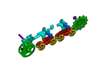 Наборные болотные гусеницы и ходовая часть на ДТ-75 и ДТ-75 второго поколения