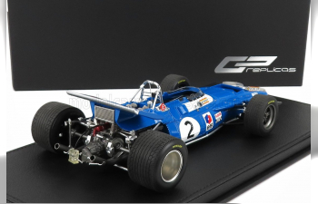 MATRA SIMCA F1 Ms80 N2 Winner French Gp World Champion (1969) Jackie Stewart - Con Vetrina - With Showcase, Blue White