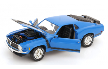 FORD Mustang Mach I Shaker Hood (1970), blue black