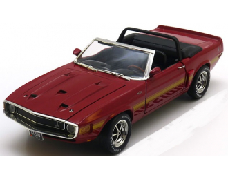 SHELBY GT-500 Convertible (1969), red golden