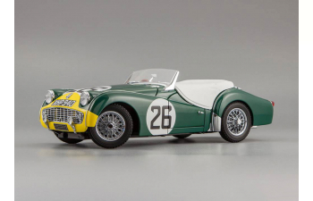 TRIUMPH TR3A TR3A Nr.26 1959 LM, green / yellow