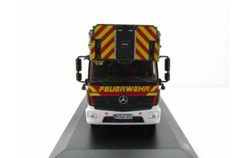 MERCEDES-BENZ Atego 1530 Metz-Rosenbauer DLA(K) 23/12 "Fire Brigade Hofhein" пожарная лестница (2018), red