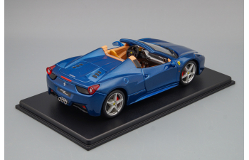 FERRARI 458 Spider (2011), blue