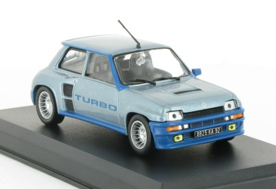 RENAULT 5 Turbo 1982, серия Auto Plus La Collection 22, голубой