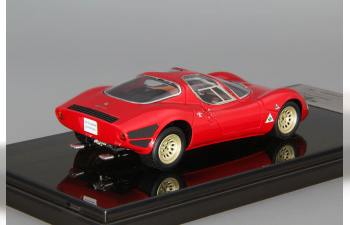 ALFA ROMEO 33 Stradale prototipo, red