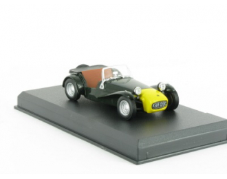 LOTUS Seven 1965, серия Auto Plus La Collection 70, черно-желтый