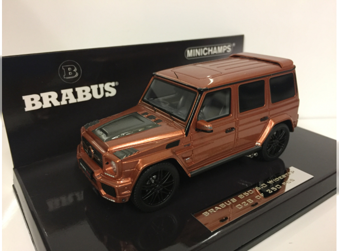 Brabus 850 6.0 Biturbo Widestar Auf Basis Mercedes AMG G 63 (2016), cooper metallic