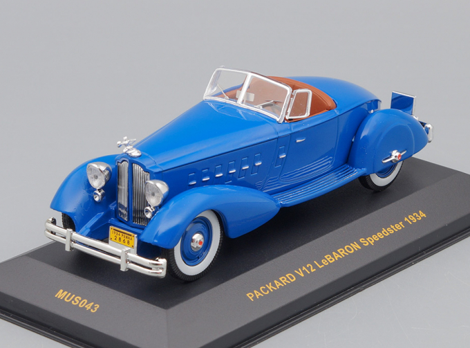PACKARD V12 LeBaron Speedster (1934), blue