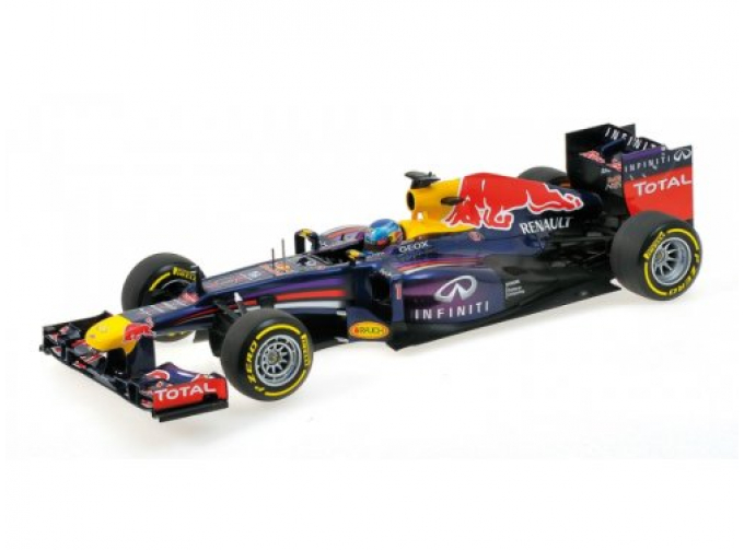 RED BULL RACING - SEBASTIAN VETTEL - SHOWCAR 2013, blue