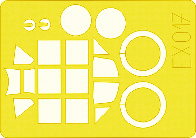 Окрасочная маска Немецкий истребитель Messerschmitt Bf.109 G-6