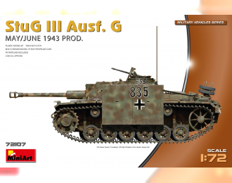 Сборная модель TANK Stug Iii Ausf. G Military 1943