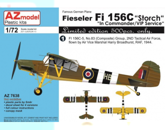 Сборная модель Fieseler Fi-156C Storch