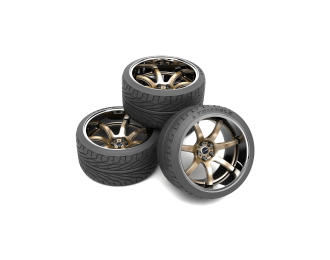 Набор дисков WORK Emotion T7R 2p 19 дюймов (с покрышками)