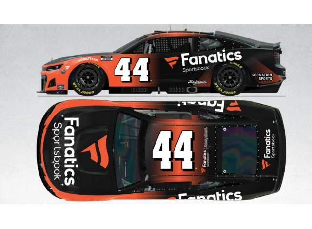 CHEVROLET #44 JJ YeleY *Fanatics Sportsbook*, black/orange 2025
