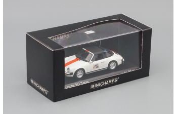 PORSCHE 911 Targa Belgian Police (1977), white