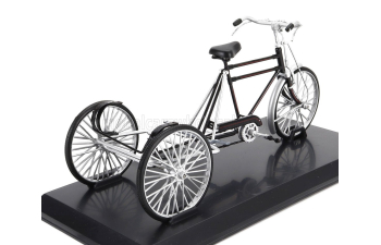 Велосипед рикша (1980), черный / серебристый / Rick Shaw Bicycle (1980), Black Silver